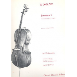 Sonate no.1 : pour violoncelle et - George Onslow