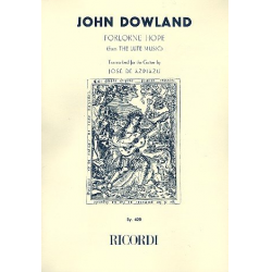 Forlone Hope : for guitar - John Dowland