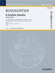 6 leichte Duette op.17 Band 1 - Joseph Bodin de Boismortier / Arr. Hugo Ruf