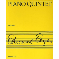 Quintet a minor op.84 : for 2 violins, - Edward Elgar