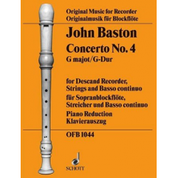Konzert G-Dur Nr.4 für - John Baston
