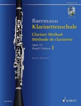 Klarinettenschule op.63 Band 1 (+2 CD's)