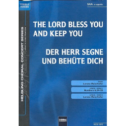 The Lord bless You and keep You : - Lorenz Maierhofer