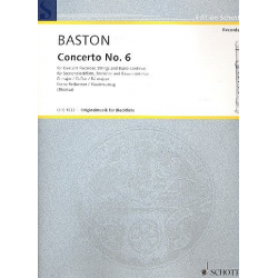 Konzert Nr.6 D-Dur : für Sopran- - John Baston