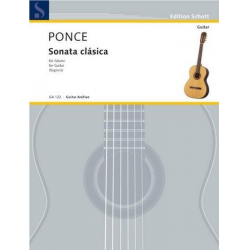 Sonata classica : für Gitarre - Manuel Ponce