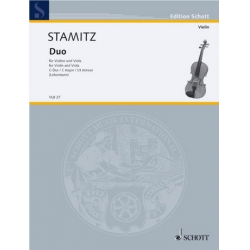 Duo C-Dur : für Violine und Viola - Carl Stamitz