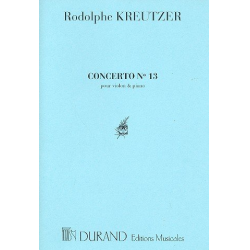 Concerto ré majeur no.13 : pour - Rodolphe Kreutzer