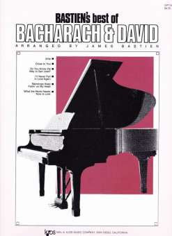 Bastien's Best of Bacharach & David