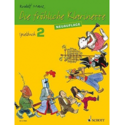 Die fröhliche Klarinette Band 2 - Spielbuch - Rudolf Mauz