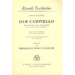 Der Campiello : Libretto (dt) - Ermanno Wolf-Ferrari