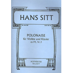 Polonaise op.94,3 : - Hans Sitt