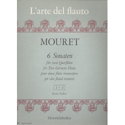 6 Sonaten Band 1 (Nr.1-3) : für - Jean-Joseph Mouret