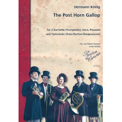 The Post Horn Gallop : für 2 Kornette (Trompeten), - Hermann König