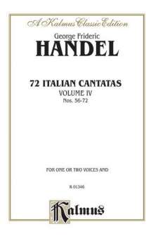 Handel 72 Ital. Cantatas 4