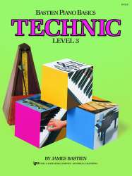 Bastien Piano Basics : Technic Level 3 (English Book) - Jane and James Bastien