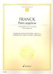 Panis angelicus : für Sopran und Klavier - César Franck