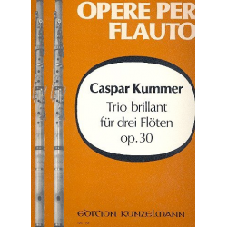 Trio brillant D-Dur op.30 : - Caspar Kummer