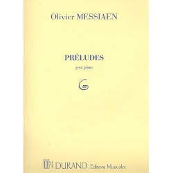 Préludes : pour piano - Olivier Messiaen