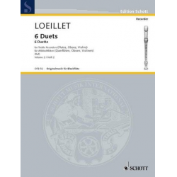 6 Duette Band 2 : für - Jean Baptiste Loeillet de Gant