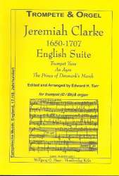 English Suite für Trompete in D oder B und Orgel - Jeremiah Clarke / Arr. Edward Tarr