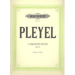 3 grands Duos op.69 : - Ignaz Joseph Pleyel