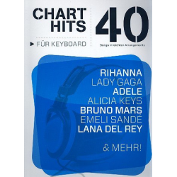 40 Chart-Hits : für Keyboard