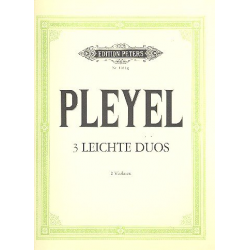 3 leichte Duos : - Ignaz Joseph Pleyel