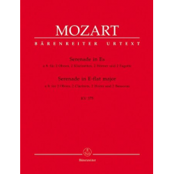 Serenade Es-Dur KV375 à 8 - Wolfgang Amadeus Mozart