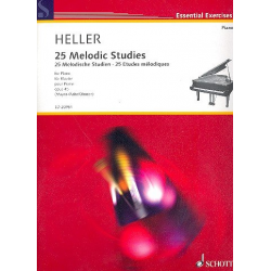 25 melodious Studies op.45 : for piano - Stephen Heller