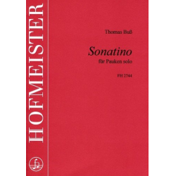 Sonatino : für Pauken - Thomas Buß