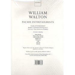 Facade Entertainments : - William Walton