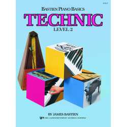 Bastien Piano Basics - Technic Level 2 (English Book) - Jane and James Bastien