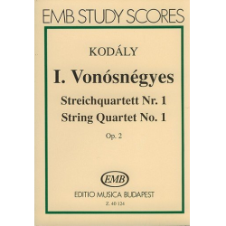 Streichquartett Nr.1 op.2 - Zoltán Kodály