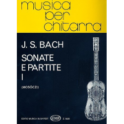 Sonate e partite vol.1 per chitarra - Johann Sebastian Bach