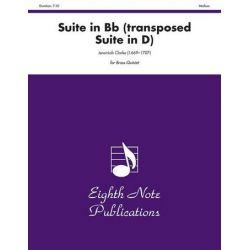 Suite in Bb (transposed Suite in D) - Jeremiah Clarke