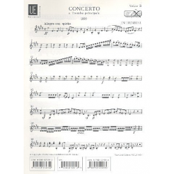 Concerto a tromba principale E-Dur : - Johann Nepomuk Hummel