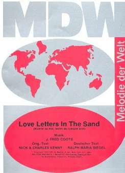 Love Letters in the Sand - Einzelausgabe Klavier (PVG)