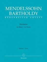 Nocturno für 11 Bläser (Partitur) - Felix Mendelssohn-Bartholdy / Arr. Christopher Hogwood