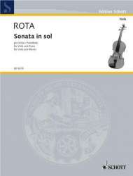 Sonate G-Dur : für Viola und Klavier - Nino Rota