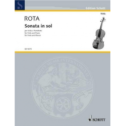 Sonate G-Dur : für Viola und Klavier - Nino Rota