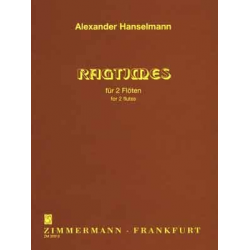 Ragtimes : für 2 Flöten - Alexander Hanselmann