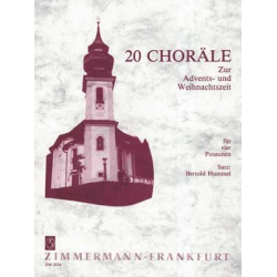 20 Choräle für 4 Posaunen - Bertold Hummel