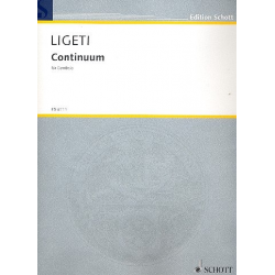 Continuum : für Cembalo - György Ligeti