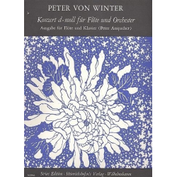 Konzert d-Moll für Flöte und Orchester : - Peter von Winter