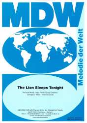 The Lion Sleeps Tonight - Einzelausgabe Klavier (PVG) - Luigi Creatore