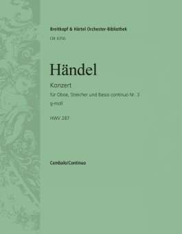 Konzert g-Moll Nr.3 HWV287 (Cembalo)