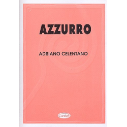 Azzurro : Einzelausgabe für Gitarre - Paolo Conte