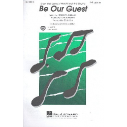 Be our Guest : for mixed chorus (SAM) - Alan Menken