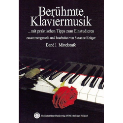 Berühmte Klaviermusik Band 1 - Diverse / Arr. Susanne Krüger