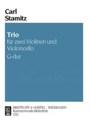 Sonata a tre : für 2 Violinen - Carl Stamitz